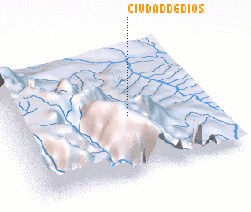 3d view of Ciudad de Dios