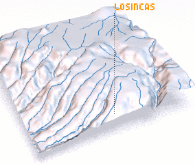 3d view of Los Incas