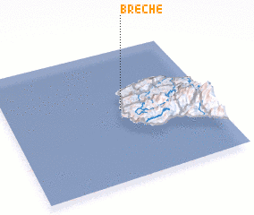 3d view of Brèche