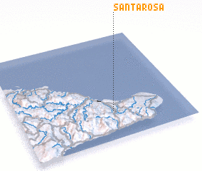 3d view of Santa Rosa