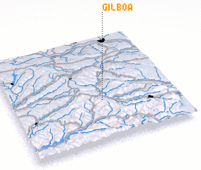 3d view of Gilboa