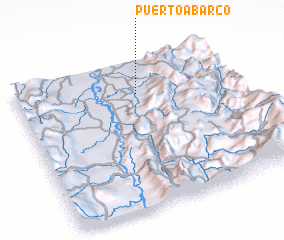 3d view of Puerto Abarco