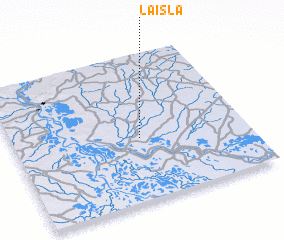 3d view of La Isla