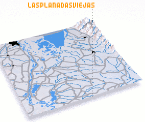 3d view of Las Planadas Viejas