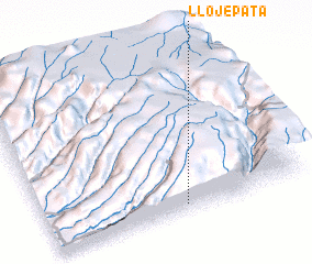 3d view of Llojepata