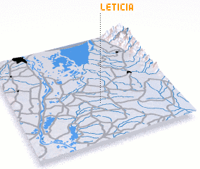 3d view of Leticia