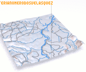 3d view of Bateria Número Dos Velasquez