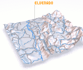 3d view of El Venado