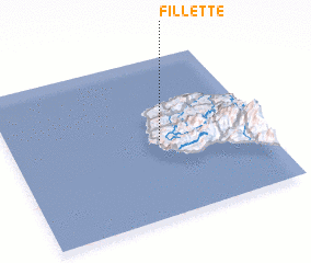 3d view of Fillette