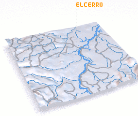 3d view of El Cerro