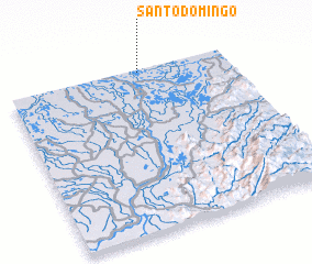 3d view of Santo Domingo