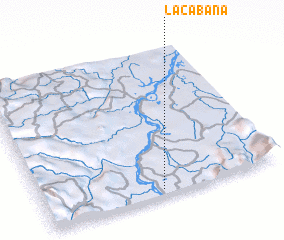 3d view of La Cabaña