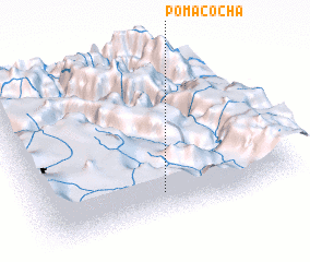 3d view of Pomacocha