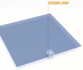 3d view of Sugar Loaf