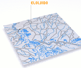 3d view of El Olvido