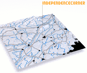 3d view of Independence Corner
