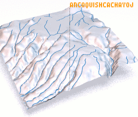 3d view of Ancoquishcachayoj