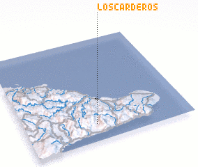3d view of Los Carderos