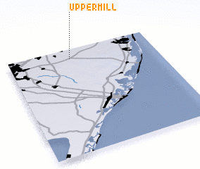 3d view of Upper Mill