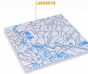 3d view of La Puerta