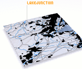 3d view of Lake Junction