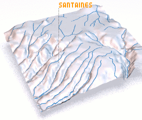 3d view of Santa Inés