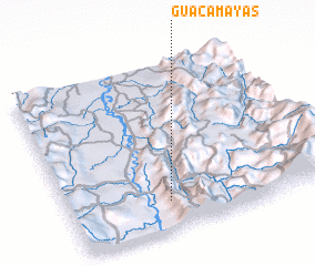 3d view of Guacamayas