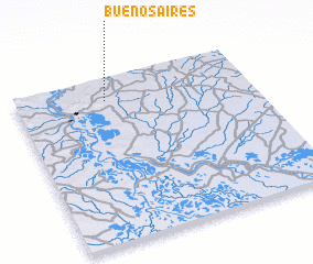 3d view of Buenos Aires