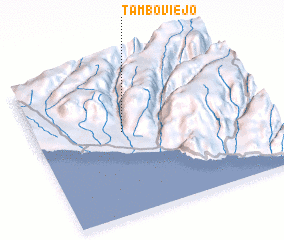 3d view of Tambo Viejo