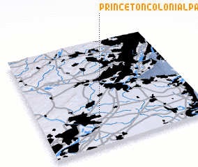 3d view of Princeton Colonial Park