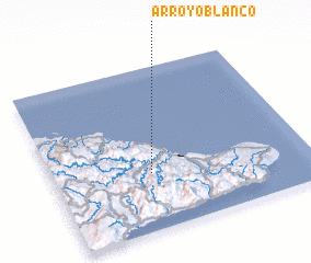 3d view of Arroyo Blanco