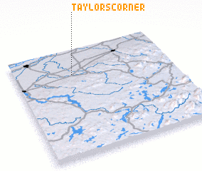 3d view of Taylors Corner