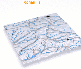 3d view of Sand Hill
