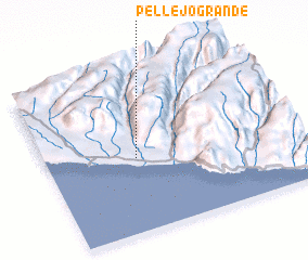 3d view of Pellejo Grande