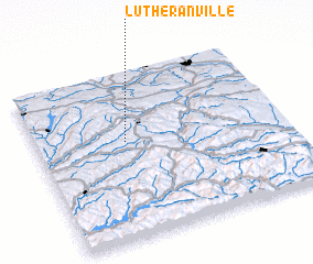 3d view of Lutheranville