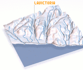 3d view of La Victoria