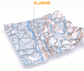 3d view of El Japón