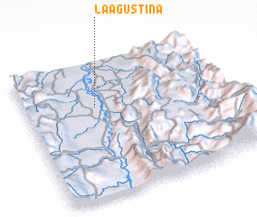 3d view of La Agustina
