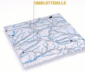 3d view of Charlotteville