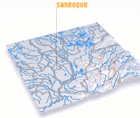 3d view of San Roque