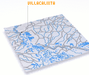 3d view of Villa Calixta