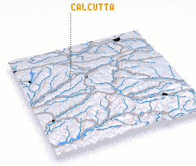 3d view of Calcutta