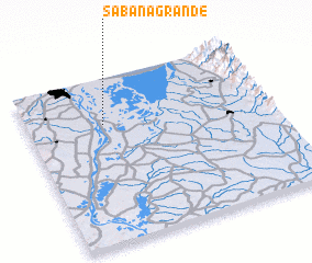 3d view of Sabanagrande