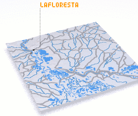 3d view of La Floresta