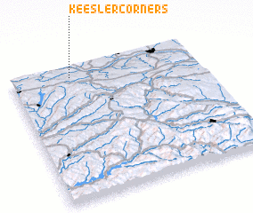 3d view of Keesler Corners