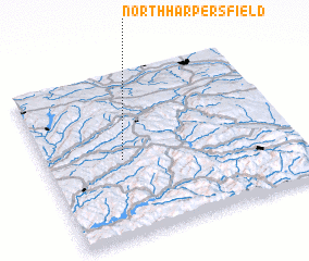 3d view of North Harpersfield