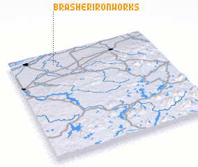 3d view of Brasher Iron Works