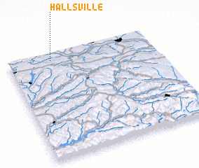 3d view of Hallsville