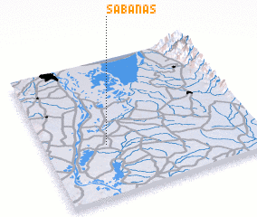 3d view of Sabanas