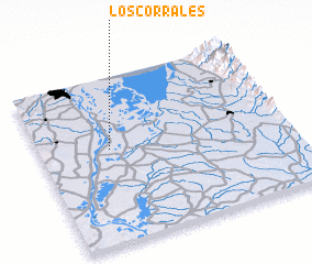 3d view of Los Corrales